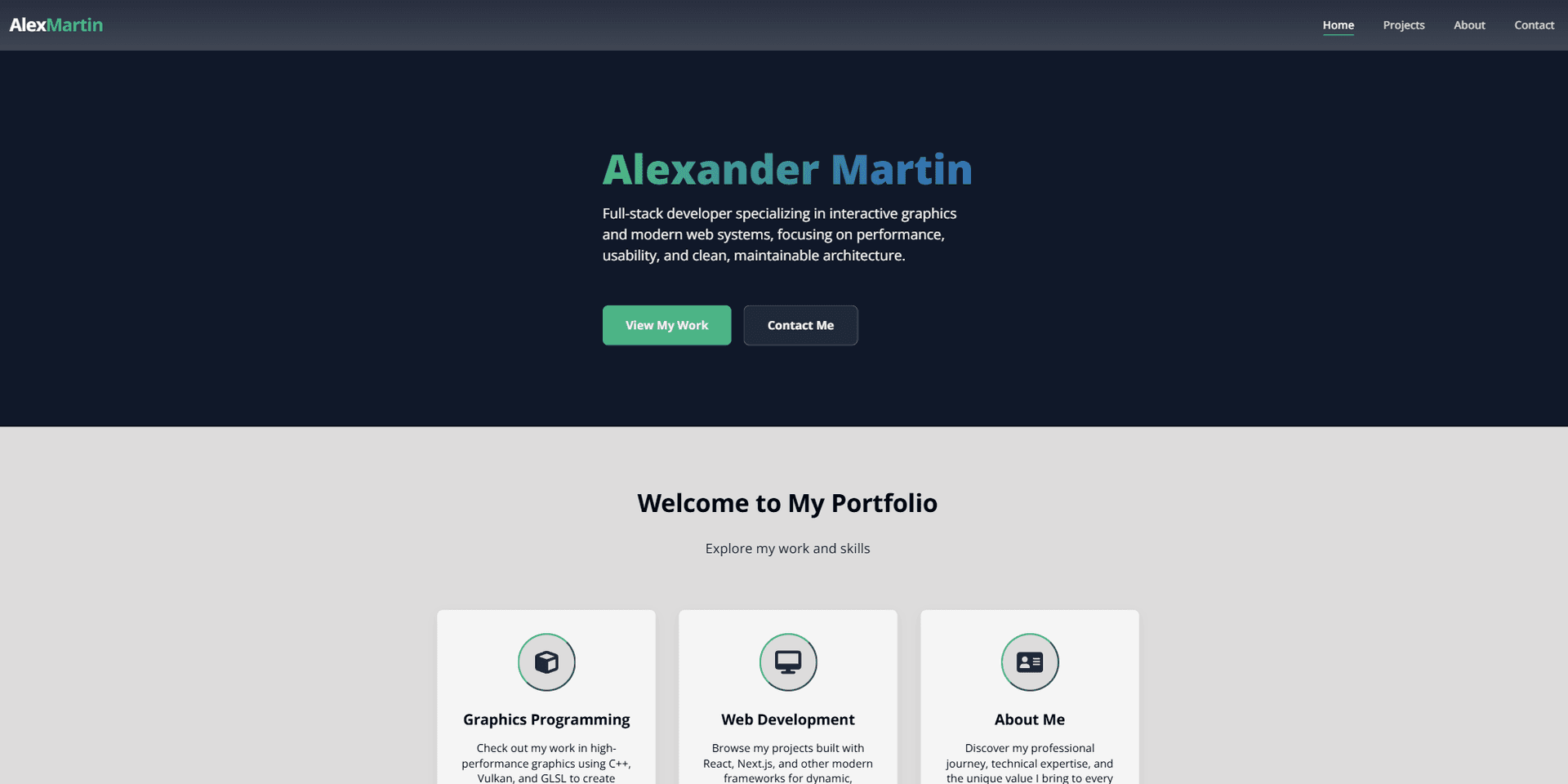 Portfolio Website