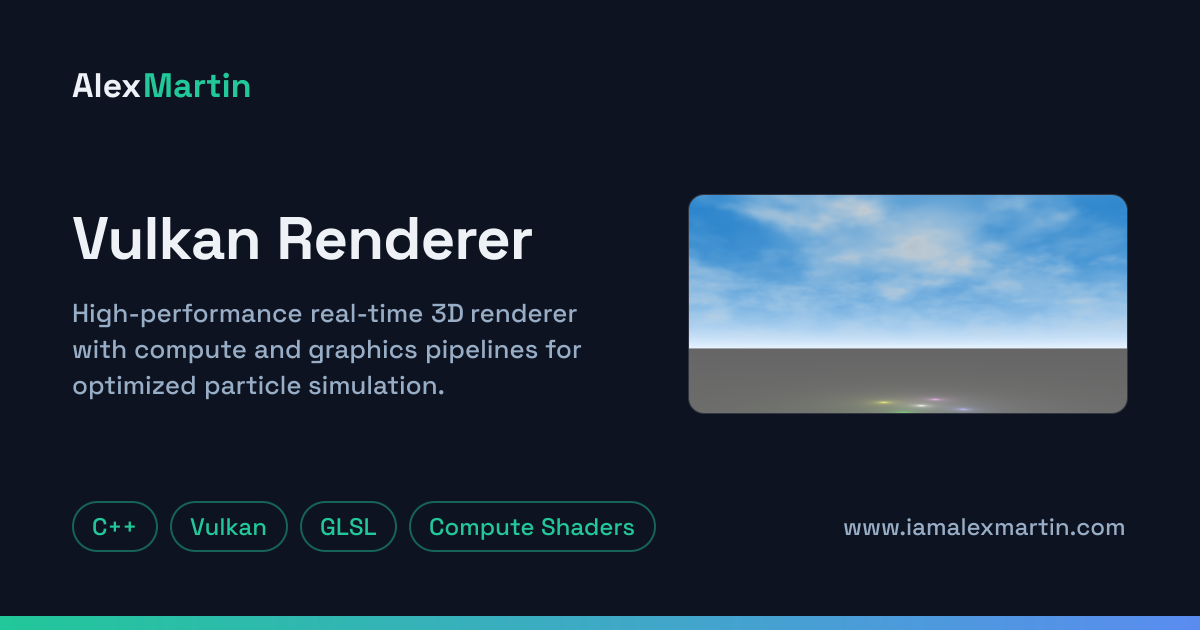 Vulkan Renderer | Alex Martin
